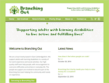 Tablet Screenshot of branchingoutuk.com